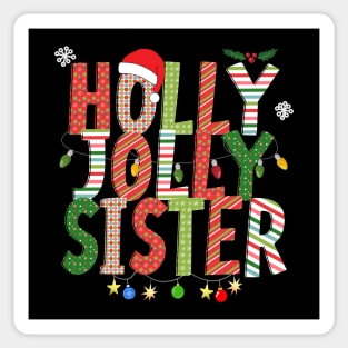 Holly Jolly Sister Sticker